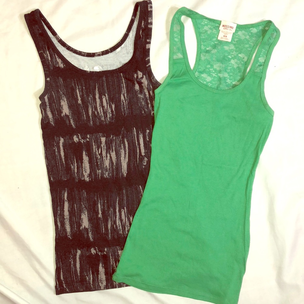 Two tank top lot